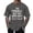 Grey, variant on TrendOFT Mens Graphic Tees Slogan Letter I'M FRIENDLY BUT MY WIFE ISN'T Printed Short Sleeve Crew Neck Loose Oversized Casual Daily Mens Tees Army Green XL