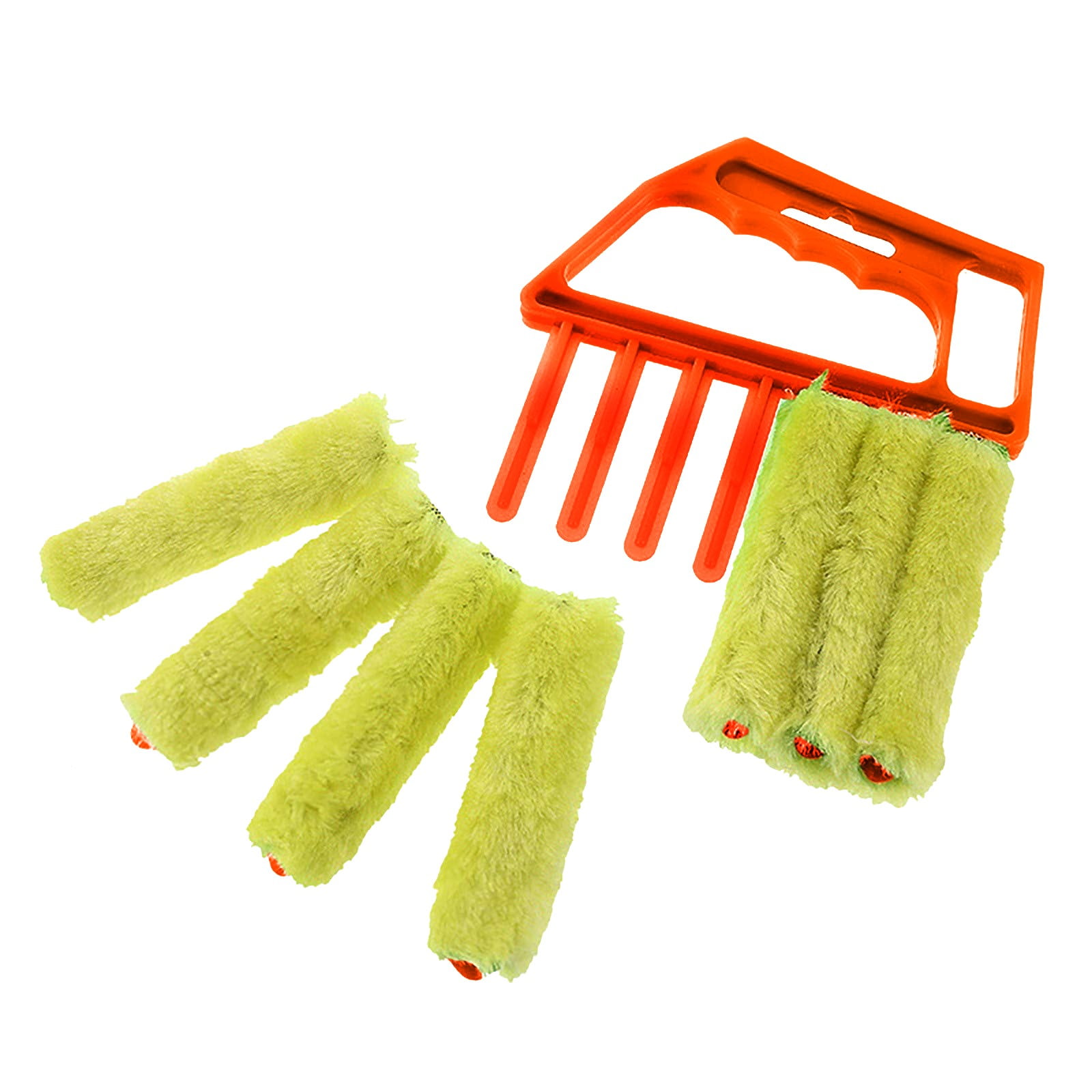 Yeetfub Silicone Sponge Dish Brush Blinds Cleaning Brush Detachable Cleaning Brush Blinds Brush Cleaning Vents Sweeping Brush