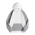 thumbnail image 5 of Yiaimeir Casual Pullover Hoodie for Men Women Unisex Long Sleeve Sweatshirt Kangaroo Pocket Soft Comfortable Wearable, 5 of 5