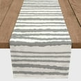 thumbnail image 2 of Creative Products Rough Watercolor Gray 5 16 x 90 Poly Twill Table Runner, 2 of 3