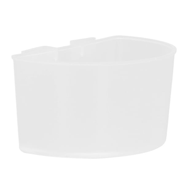 Cuenco de Comida para Pájaros, Juego de Comedero de PlásStico para Loros, Cuenco de Agua Decorativo de Gran Capacidad para Palomas y Loros, 20 piezas