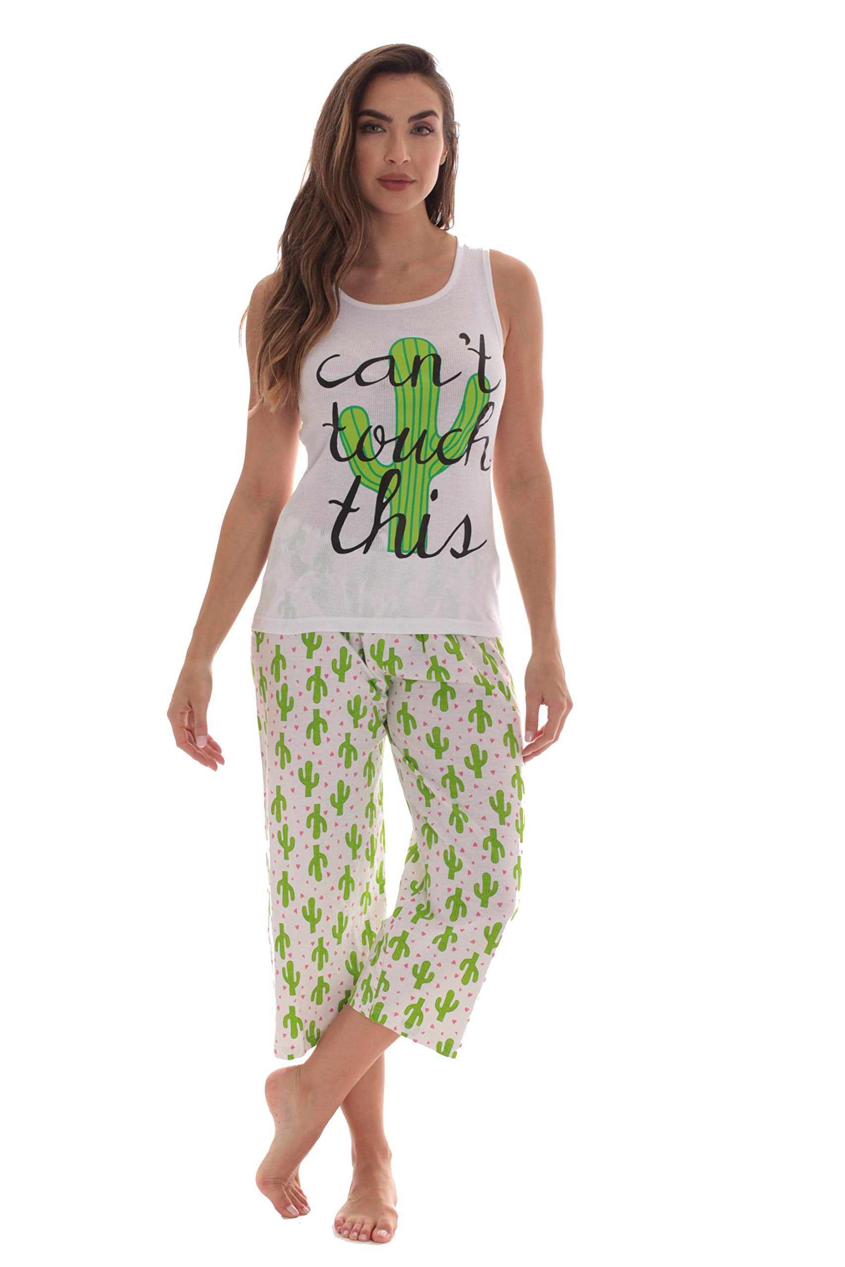 Just Love Women's 100% Cotton Capri Sets - Comfortable Sleepwear and ...