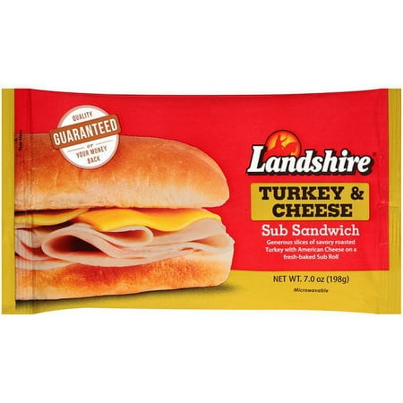 Landshire Turkey & Cheese Sub Frz