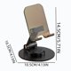 thumbnail image 3 of Soporte ajustable y plegable para teléfono y tablet con soporte de múltiples ángulos, diseño ligero y portátil, base estable con peso, para hogar, oficina, escuela, viajes, en negro o blanco., 3 of 6