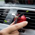 thumbnail image 2 of ICED, 1 pieza, ambientador de ventilación de coche, Clip de Perfume, ventilador LED creativo, difusor de Aromas para coche, Clip, difusor de fragancia, decoración roja, 2 of 3