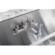 Dee Zee DZ10170L Red Label Single Lid Crossover Tool Box; .056 Brite-Tread Aluminum; Volume 8 cu. ft.; L 69.75 in. x W 20 in. x H 12.2 in.;