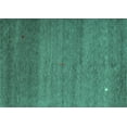 thumbnail image 1 of Ahgly Company Machine Washable Indoor Rectangle Abstract Turquoise Blue Contemporary Area Rugs, 5' x 8', 1 of 4