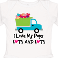 thumbnail image 4 of Inktastic I Love My Pops Boys or Girls Long Sleeve Baby Bodysuit, 4 of 5