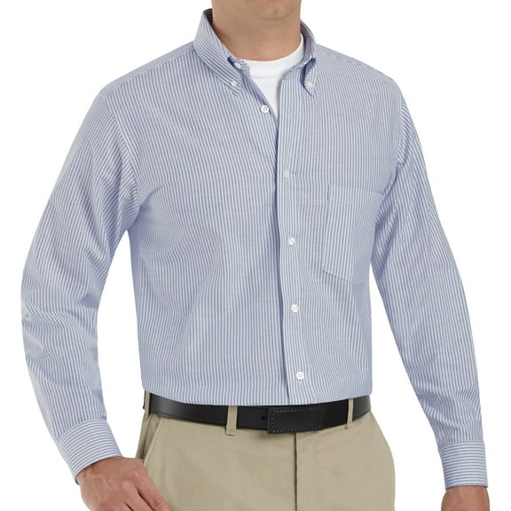 Red Kap Men's Long Sleeve Executive Oxford Dress Shirt