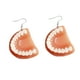 thumbnail image 1 of Euramerican Divertido Alternativa Personalidad Pendientes Acrílico Dientes Punk Herramientas de corte Encías Colgante, 1 of 8