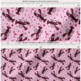 thumbnail image 2 of Soimoi Cotton Voile Fabric Dot & Lobster Ocean Print Fabric by The Yard 56 Inch Wide, 2 of 7