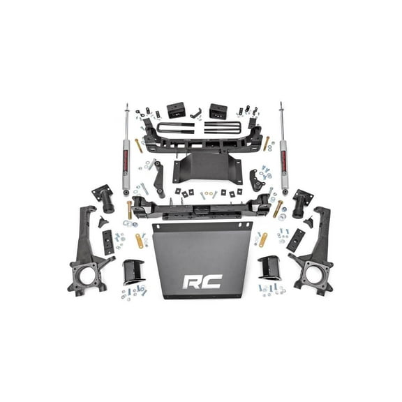 Rough Country 4" Lift Kit (fits) 2016-2020 Tacoma | N3 Shocks | Skid Plate | Knuckle Suspension System | 75720