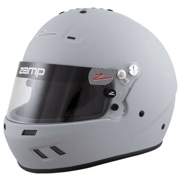 Zamp Racing H77215FL RZ-59 Snell Helmet SA2020 Certified Matte Gray, Large