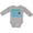 AC-Heather Grey, variant on Inktastic Julius Caesar Ides of March Boys or Girls Long Sleeve Baby Bodysuit