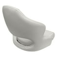 thumbnail image 4 of Wise 8WD3315-1009 Deluxe Series Pontoon Bucket Seat with Flip Up Bolster - White / Red / Charcoal, 4 of 5