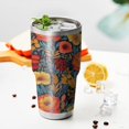 thumbnail image 3 of 30oz Pioneer Flower Tumblers Stainless Steel Tumbler with Lid and Straw,Vacuum Insulated Double Wall Travel Tumbler Cups Mug with Cleaning Brush for Coffee,Tea, 3 of 7