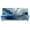Blue-Marble, variant on SCRAWLGOD Monstera Palm Leaf Print Armless Sofa Cover for Pets Plumeria Print Stretch Futon Slipcover 3 Seater Washable Couch Cover with Elastic Bottom