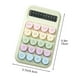 thumbnail image 3 of Fiudx Mini Calculadora Digital, Pantalla Lcd de 8 Dígitos, Compacta y Elegante, Teclas Redondas Ergonómicas, Ideal para Oficina En Casa, Alta Eficiencia Energética, Funciona con Pilas, Diseño de Bols, 3 of 6