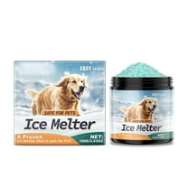 Pet-Safer Ice Melt, Ice & Snow Melt, Snow Melt, Rock Salt, Driveway & Sidewalk Salt for Ice, Long-Lasting and Non-Tracking