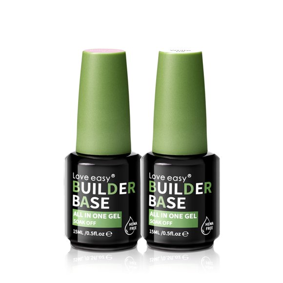 Base constructora sin hema Love easy - Blanco lechoso + Moca
