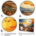 thumbnail image 3 of Designart "Mirage in Nevada s Canyons II" Canyon Wall Decor, 3 of 5