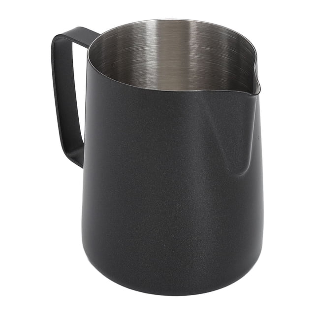 Steaming Pitcher,Pull Flower Cup Stainless Art Froth Cup Milk Frothing Pitcher Optimal Efficiency