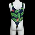 thumbnail image 6 of VONCOS Mens Underwear Briefs Nylon Spandex Green Tropical Print Banana Leaf Comfortable Breathable,Size XL, 6 of 6