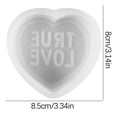 thumbnail image 2 of JilgTeok Heart Alphabet Letter Silicone Candle Moulds, Valentine's Day Gift for Couple Her Heart-Shaped Aromatherapy Silicone, DIY Casting Epoxy Letter Molds(3.14*3.34in), 2 of 2