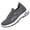 Grey, variant on NOKIO Men's S𝗅ip On Sneakers Breathable Knit Athlet𝗂c Shoes with Elastic Strap, Versatile So𝗅id Color Sport Shoes Comfortable Wide Width Casual Running Shoes for Back to College