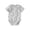 126Grey1325, variant on MEZZALL Child Baby Bodysuits Short Sleeve Envelope Shoulder Romper Boys Solid Color Crew Neck Stylish Onesies