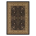 thumbnail image 2 of Couristan Izmir Floral Mashhad Black Area Rug, 2'7'x7'10' Rn - 70181000027710U, 2 of 2
