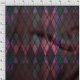 thumbnail image 4 of oneOone Cotton Cambric Dark Magenta Fabric Argyle Sewing Fabric By The Yard Printed Diy Clothing Sewing Supplies 42 Inch Wide, 4 of 4
