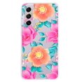 thumbnail image 1 of Funda Para Galaxy S21 FE 5G Flores Naranjas y Rosas, Uso Rudo, InstaCase Protector para Galaxy S21 FE 5G Antigolpes, Case Flores Naranjas y Rosas, 1 of 4