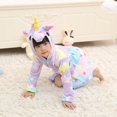 thumbnail image 1 of 3-10 años niño niña lindo unicornio albornoz ropa de dormir polar niños bata bata, 1 of 3