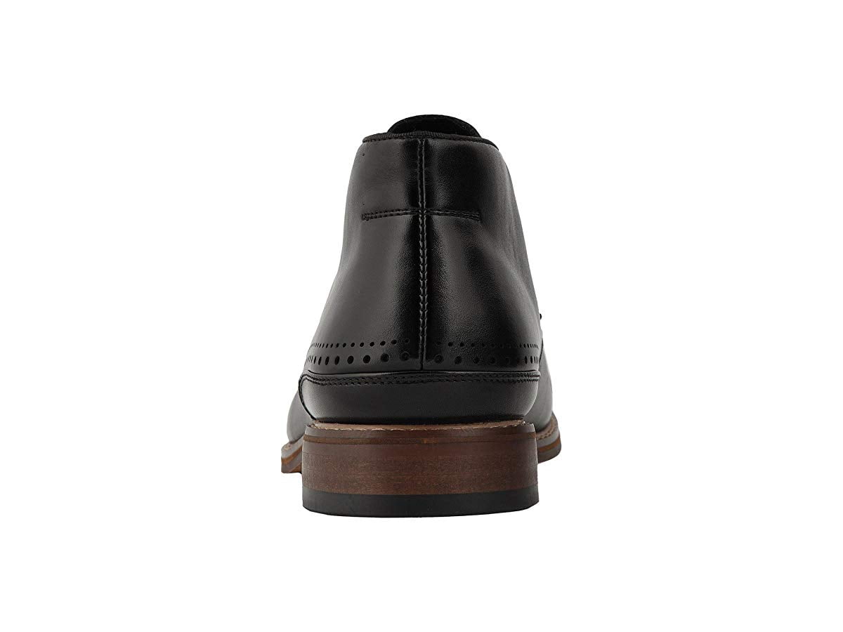 Stacy Adams Men\'s Ashby Cap-Toe Lace-Up Chukka Boots Size 15W Black Leather Amazon.com | Stacy Adams Men main image 3