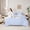 Blue C, variant on Feelyou Sequin Print Letter Bedding Comforter Set 7pcs for Child, Cartoon Monogrammed D King Bedding Sets, Blue Stripes Lines Reversible Bed Sheets, Microfiber Bedroom Decor