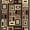 Chocolate, variant on Handcraft Rugs-Modern Contemporary Brand New Area Rugs-Abstract Carpet with Frame/Boxy/Cube Pattern-Shed free Sage Green/Ivory/Mocha2x7 feet Runner