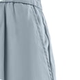thumbnail image 5 of XuJwPNcy Men's Casual Cargo Pants Drawstring Waist Workout Trousers with Pockets Hiking Travel Work Pants Fall Outfits(Light Blue,X-Large), 5 of 7