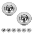 thumbnail image 1 of TEHAUX Appliance Roller Bearing 8Pcs Silver Stainless Steel For Material Handling Wear Reduction, 1 of 6
