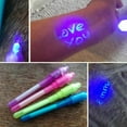 thumbnail image 5 of ZOURIH 8 PCS Invisible Ink Pens with UV Light Spy Pens for Secret Messages - Fun Party Favors,Treasure Hunt, Classroom & Birthday Gifts,Multicolor, 5 of 8
