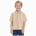 thumbnail image 3 of Gerichy Boys Tshirts,Boys 4th of July Shirt Toddler Kids Girls Boys Short Classic Loose Short Tunic Tops Soft Blouse Sleeve Solid T Shirt Tee Tops Clothes, 3 of 7