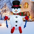 thumbnail image 4 of GOOSH Christmas Inflatables 5.6 FT Snowman on Skis Inflatable with Built-in LEDs, Christmas Inflatables Snowman Blow Up Snowman Inflatables, Outdoor Christmas Decorations Clearance for Xmas Holiday, 4 of 6