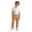 Khaki, variant on NordicNest Boys Casual Solid Color Trousers, Elastic Waist Breathable Loose Pants, Soft Lightweight Daily Wear for Play & Daily Activities White 110