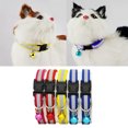 thumbnail image 1 of Cheers.US Small Dog Collar Reflective Safety Buckle Bell Neck Strap Puppy Collar Adjustable Puppy Reflective Collar for Pet Cat Dog, 1 of 7
