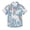 Cute Unicorn with Moon, variant on Dailycode Small Short Sleeve Button Down Shirts Shark with Hat and Sunglasses Casual Shirt 3-10 Years