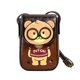 thumbnail image 1 of Bolso de mujer, bolso de moda sencillo, lindo oso, bolso de mensajero para hombro, bolso para teléfono móvil, 1 of 6