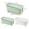 thumbnail image 4 of pitrice Cable Management Box Cable Organizer Box Computers TVs Cable TVs Cable Management for Home Office White, 4 of 9