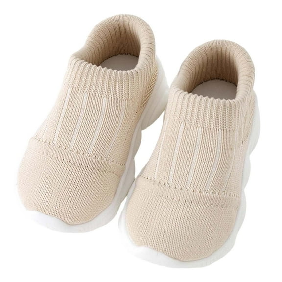Xiaoxatg Boys Girls Sneakers Baby Sneakers First Walking Shoes Soft Sole Footwear Breathable Comfortable For Toddlers Boys Girls Everyday 10 Khaki