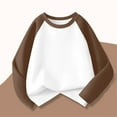 thumbnail image 4 of Ugoldhm Kids Boys' Girls' Long Sleeve Cotton Raglan Baseball Tee Casual Athletic T-Shirt Top, 4 of 6