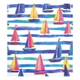 thumbnail image 6 of Yayeee Magnetic Dishwasher Cover for The Front Decoration Home Kitchen Machine Sticker Protector, Blue Hand Drawn Sailboats, 6 of 6